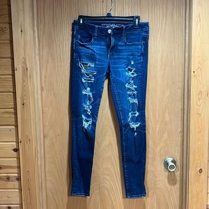 American Eagle 360 super stretch jeggings size 6